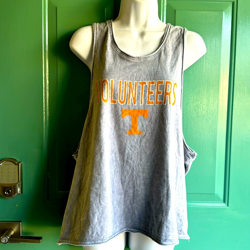 University of Tennessee gray racerback women’s tank top  size L